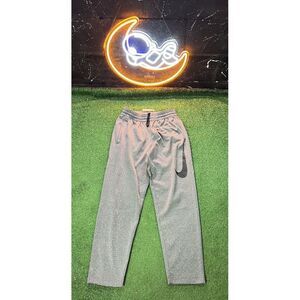 Nike Gray Sweatpants with Black Logo